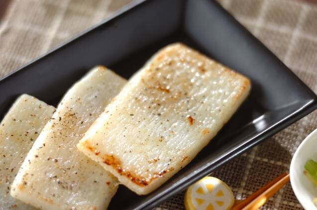 長芋の黒コショウ焼き