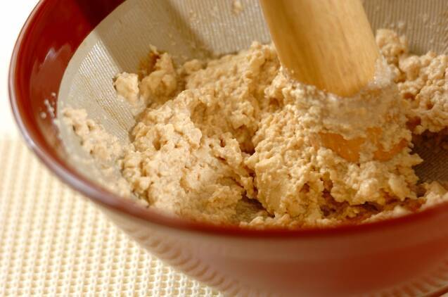 インゲンとヒジキの白和えの作り方の手順5