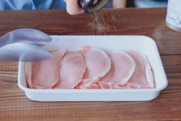 オイスターソースで作る生姜焼きの作り方の手順1