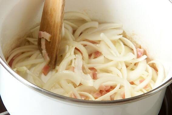 キノコたっぷりのスープの作り方の手順10