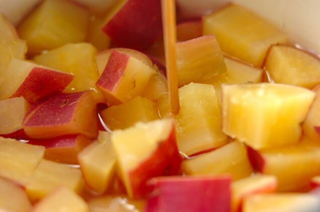 アボカドとサツマイモのハニーマスタードサラダの作り方の手順4