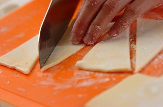 とろっとチーズのミニクロワッサンの作り方の手順1