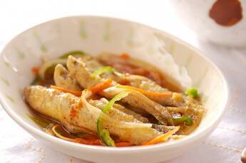 ワカサギの南蛮漬け