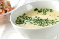 つぶつぶカボチャスープ