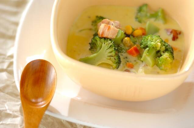 野菜カレークリームスープ