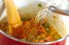 野菜カレークリームスープの作り方の手順4
