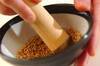 丸麩とキュウリのゴマ酢和えの作り方の手順7