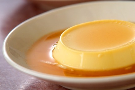 あっさりカラメルプリン