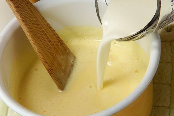 あっさりカラメルプリンの作り方の手順6