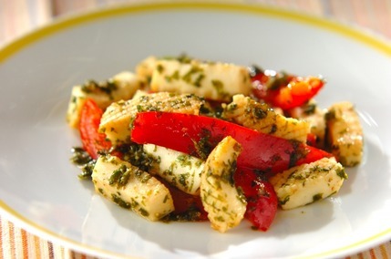 イカのパセリ炒め