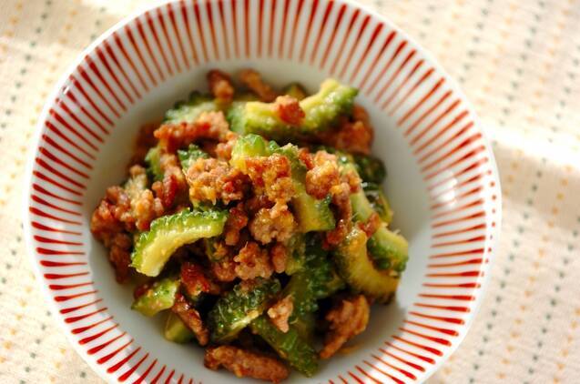 ゴーヤの肉みそ