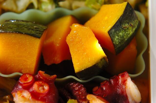 カボチャのレモン煮