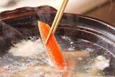 カニすき鍋の作り方15