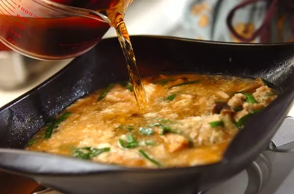 とろろ鍋の作り方3