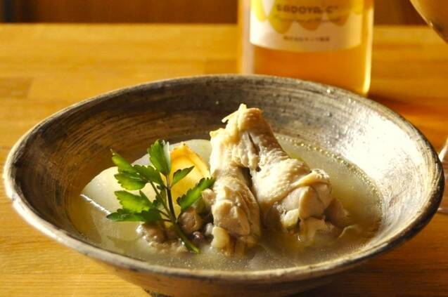 冬瓜と手羽元のスープの作り方の手順4