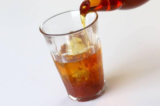 ベリージャムのルイボスティーの作り方の手順2