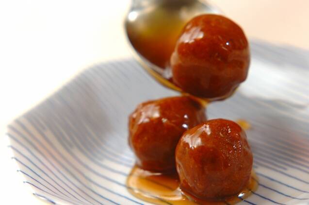 黒酢肉団子の作り方の手順4