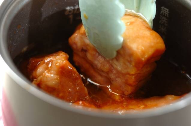 炊飯器で豚の角煮の作り方の手順3