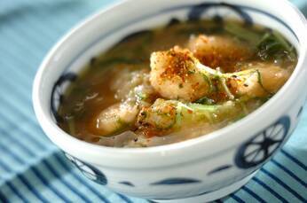 もち入りみぞれスープ