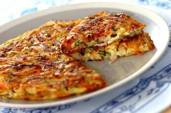 大葉とチーズのトローリガレット