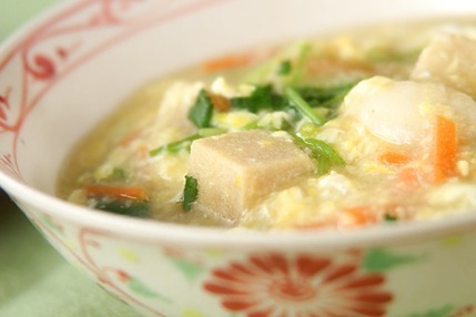 ゆりねの卵とじ