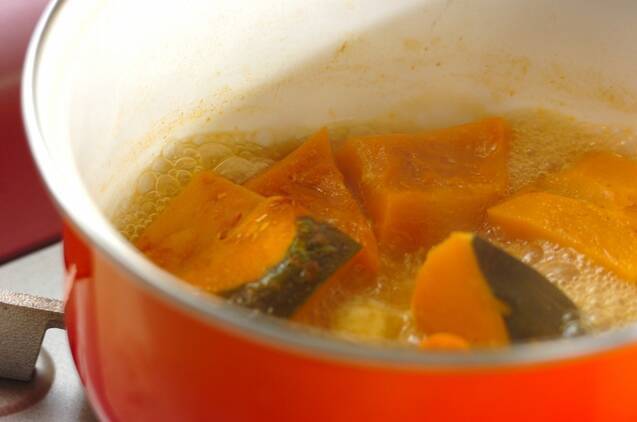 カボチャのバター煮の作り方の手順3