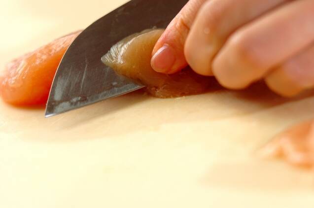 ゴボウとコンニャクの混ぜご飯の作り方の手順1