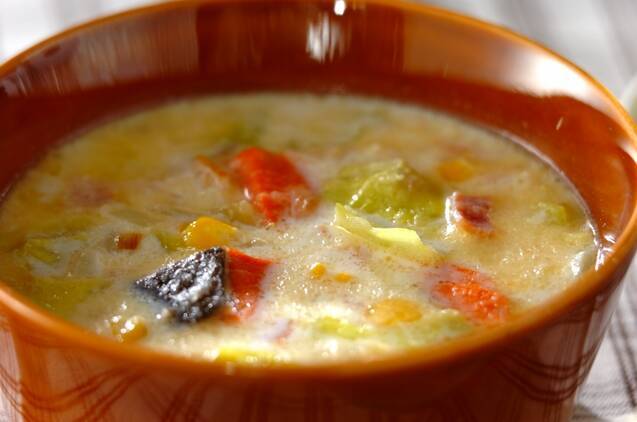 塩鮭チャウダー