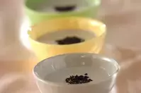 黒ゴマのブランマンジェ