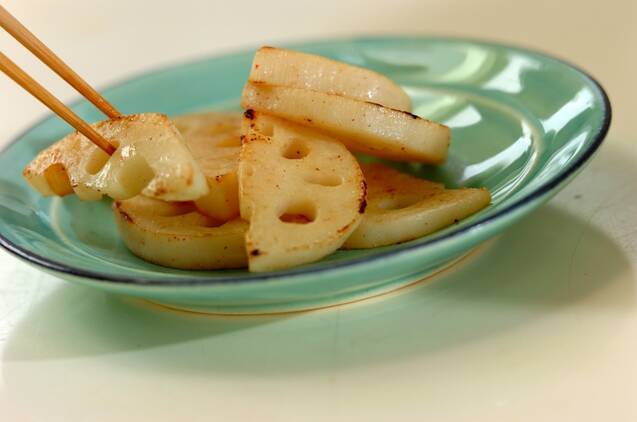 レンコンの中華炒めの作り方の手順2