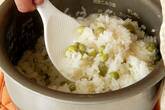 エンドウ豆ご飯の作り方3