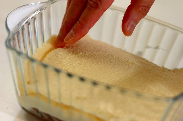 抹茶のティラミスの作り方の手順7