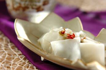 とろろ昆布とカブのお漬物