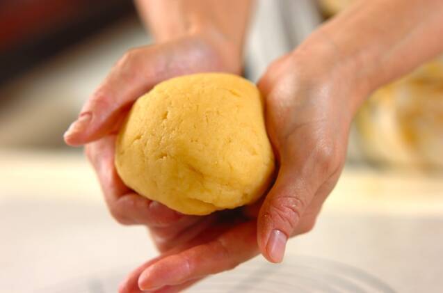 ごろっとおさつパンの作り方の手順3