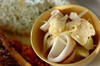 カリフラワーとイカのマリネ