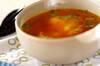 カレー風味の野菜スープの作り方の手順