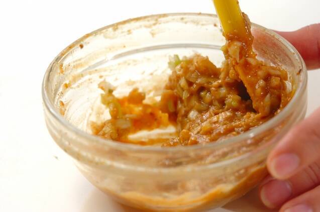 奥深い辛さ豚肉の七味みそ焼きの作り方の手順3