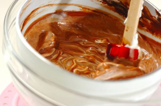 チョコレートムースケーキの作り方の手順15