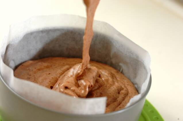 チョコレートムースケーキの作り方の手順9
