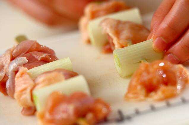 野菜と肉を一串で！焼き鳥串鍋の作り方の手順2