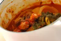 チキントマト鍋