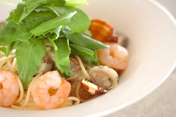 アサリのシンプルパスタ