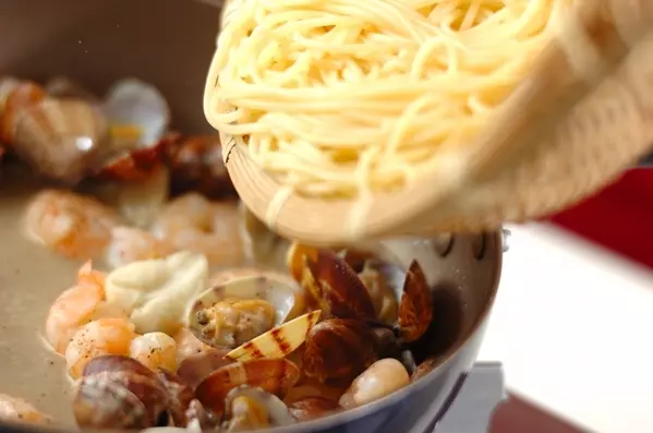アサリのシンプルパスタの作り方4