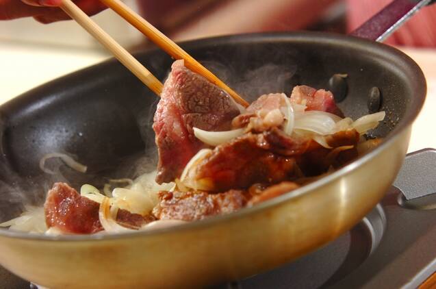 焼き肉ライスの作り方の手順5