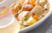 サーモンのクリーム煮