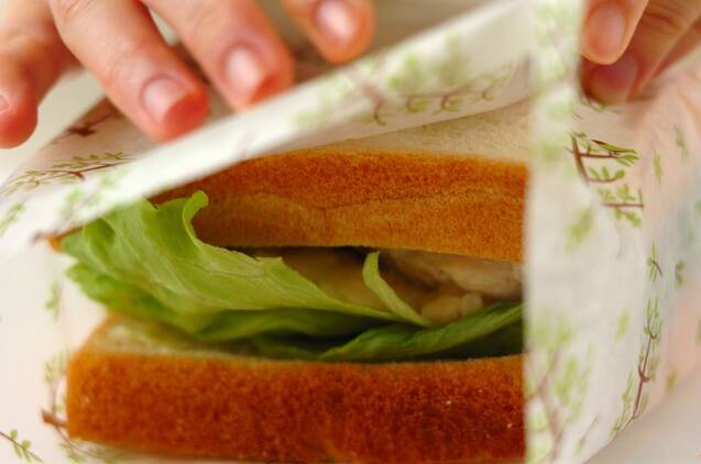 チキンのローズマリーソテーのサンドイッチの作り方の手順6