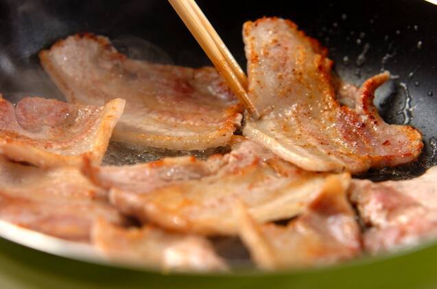豚バラ肉の焼き肉の作り方の手順2