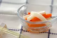大根のメープル酢漬け