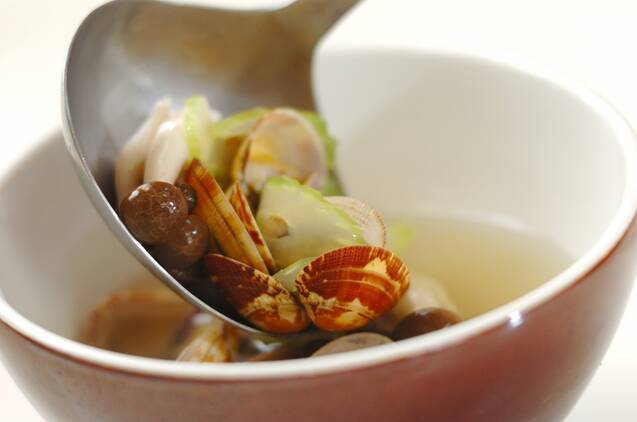 アサリのエスニックスープの作り方の手順4