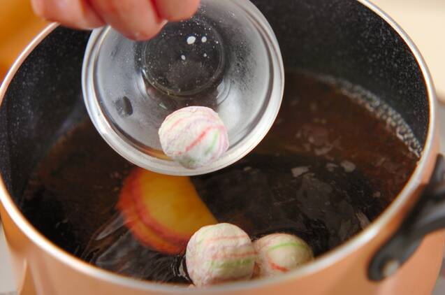 手まり麩のお吸い物の作り方の手順1